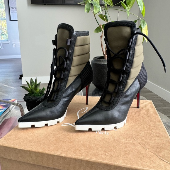 Christian Louboutin boots worn  once - Picture 2 of 8